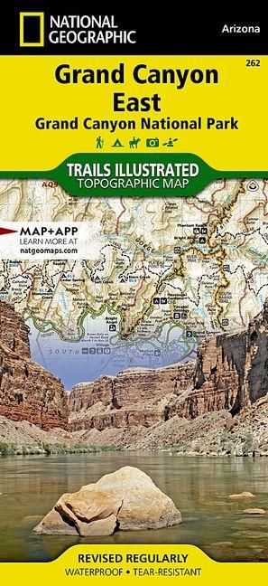 Produktbild: Grand Canyon East Map [Grand Canyon National Park]
