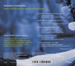 Produktbild: Wiener Stimmung - Works for Double Bass from 18th