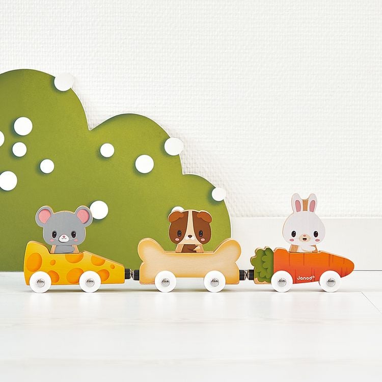 Produktbild: Magnetische Haustiere &ndash; Tierischer Fahrspa&szlig; f&uuml;r kleine Entdecker