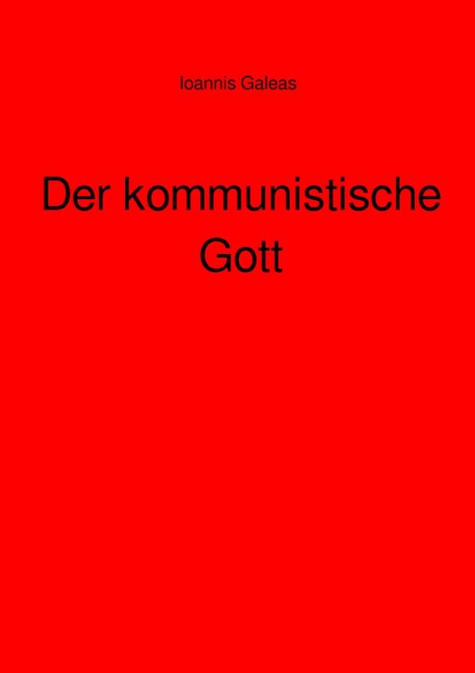 Produktbild: Der kommunistische Gott