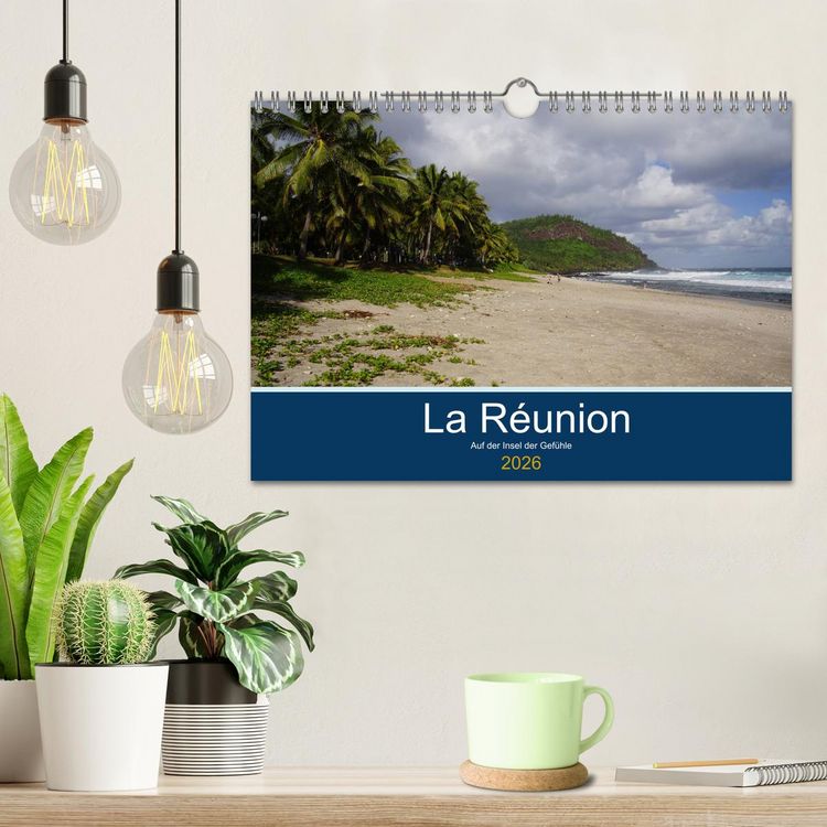 Produktbild: La R&eacute;union - Auf der Insel der Gef&uuml;hle (Wandkalender 2026 DIN A4 quer), CALVENDO Monatskalender