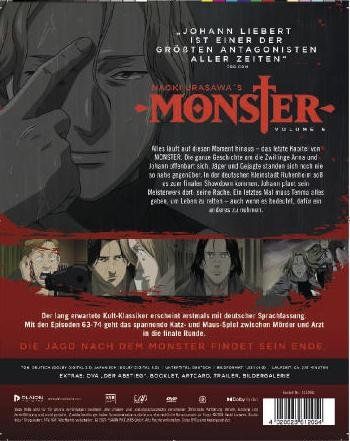Produktbild: MONSTER - Volume 6 (Ep. 63-74+OVA) - Steelbook [2 BRs]