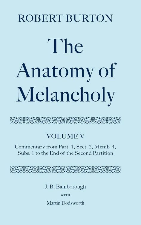 Produktbild: The Anatomy of Melancholy