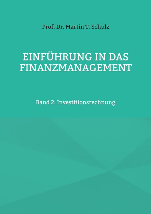 Produktbild: Einf&uuml;hrung in das Finanzmanagement