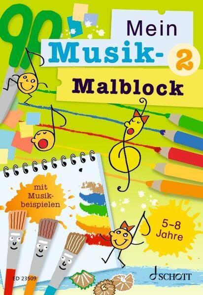 Produktbild: Mein Musik-Malblock 2