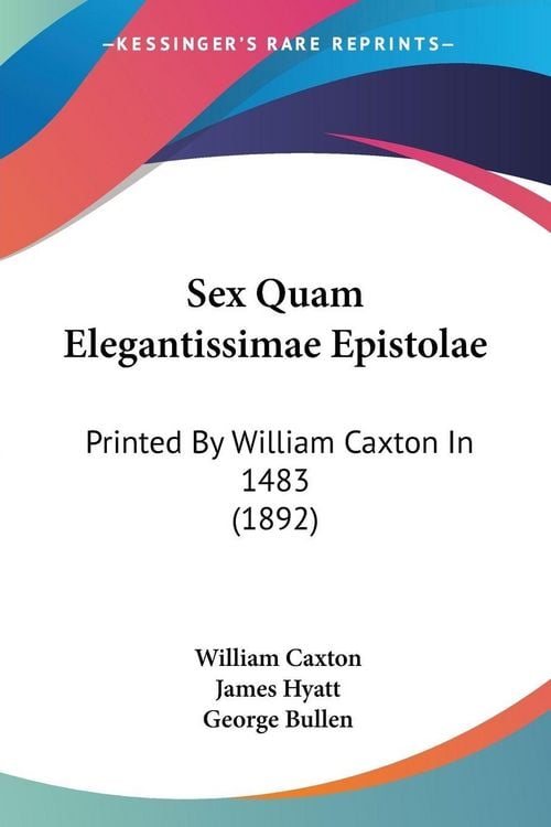 Produktbild: Sex Quam Elegantissimae Epistolae