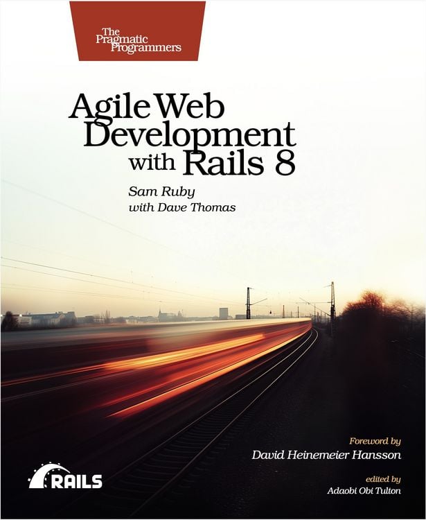 Produktbild: Agile Web Development with Rails 8