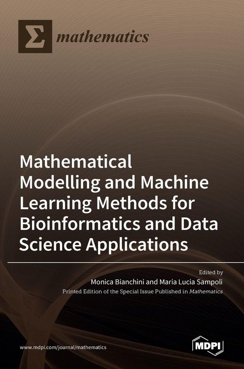 Produktbild: Modelling and Machine Learning Methods for Bioinformatics and Data Science Applications