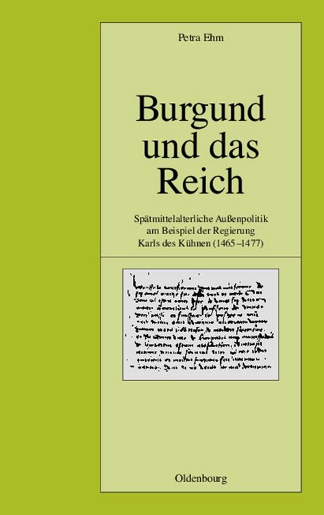 Produktbild: Burgund und das Reich