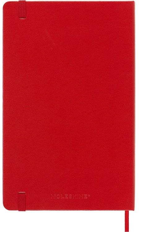 Produktbild: Moleskine Notizbuch, Large/A5, Liniert, Fester Einband, Rot