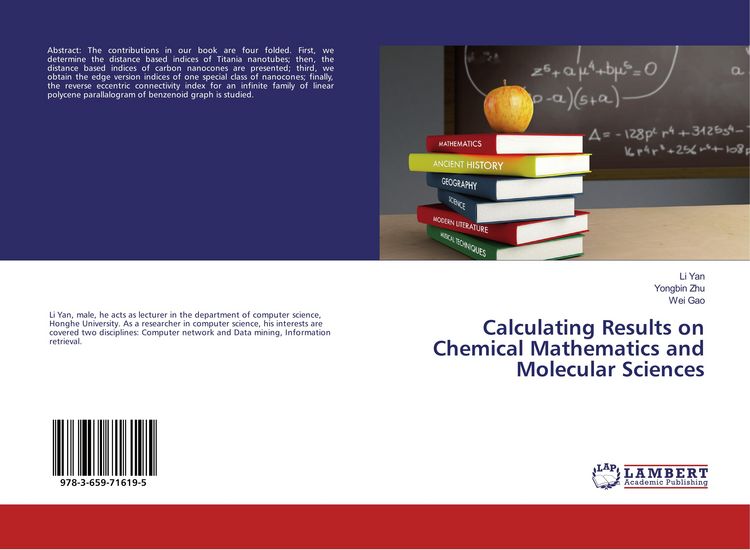 Produktbild: Calculating Results on Chemical Mathematics and Molecular Sciences