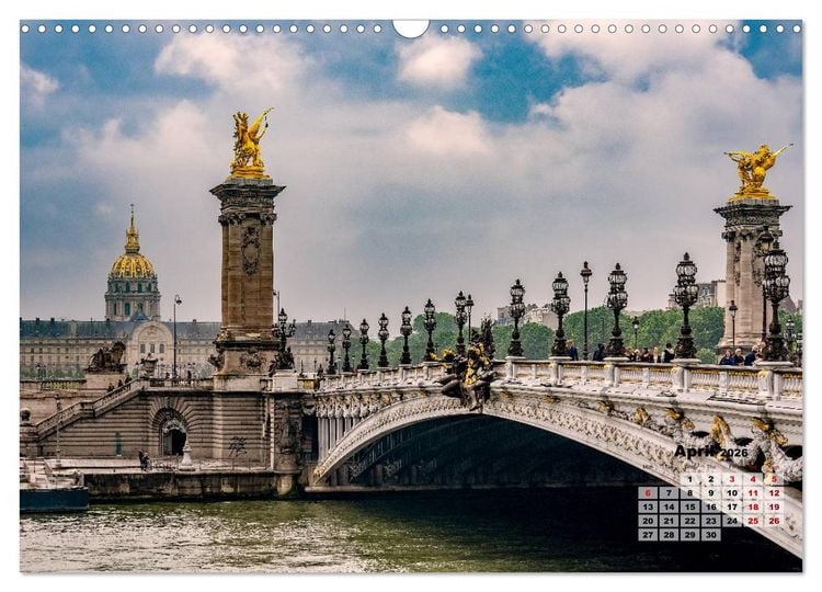 Produktbild: The Fascination of Bridges (Wall Calendar 2026 DIN A3 landscape), CALVENDO 12 Month Wall Calendar