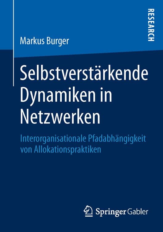 Produktbild: Selbstverst&auml;rkende Dynamiken in Netzwerken