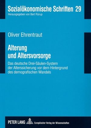 Produktbild: Alterung und Altersvorsorge