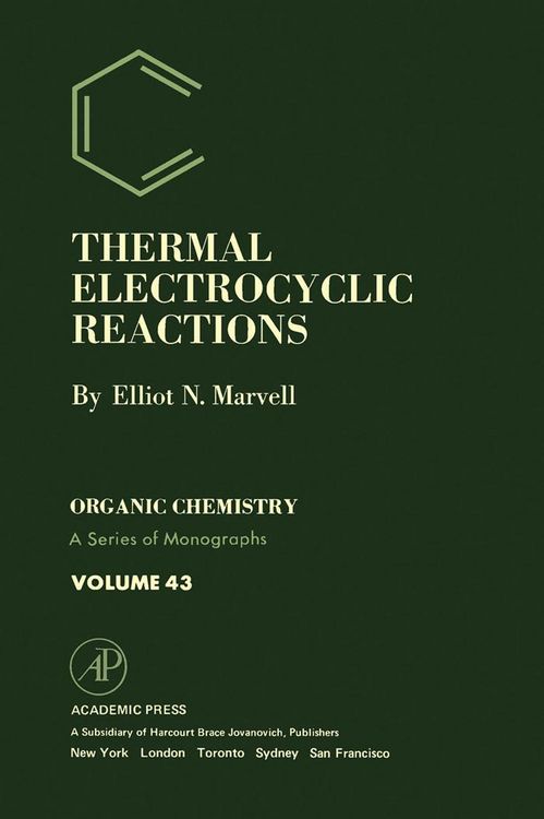 Produktbild: Thermal Electrocyclic Reactions