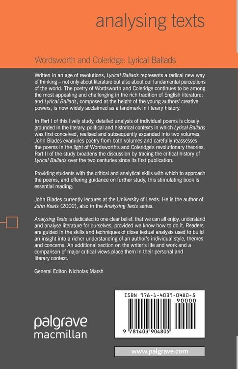 Produktbild: Wordsworth and Coleridge