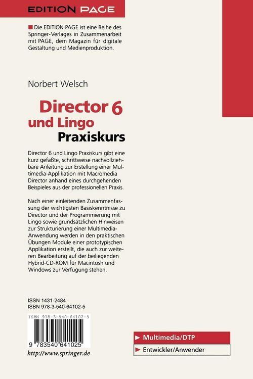 Produktbild: Director 6 und Lingo