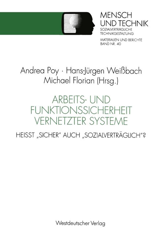 Produktbild: Arbeits- und Funktionssicherheit vernetzter Systeme