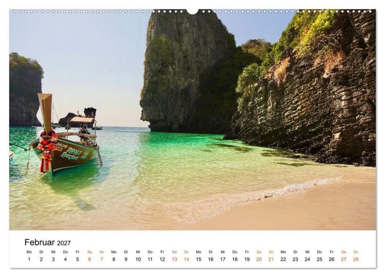 Produktbild: S&uuml;dostasien - Thailand, Philippinen, Bali (hochwertiger Premium Wandkalender 2027 DIN A2 quer), Kunstdruck in Hochglanz