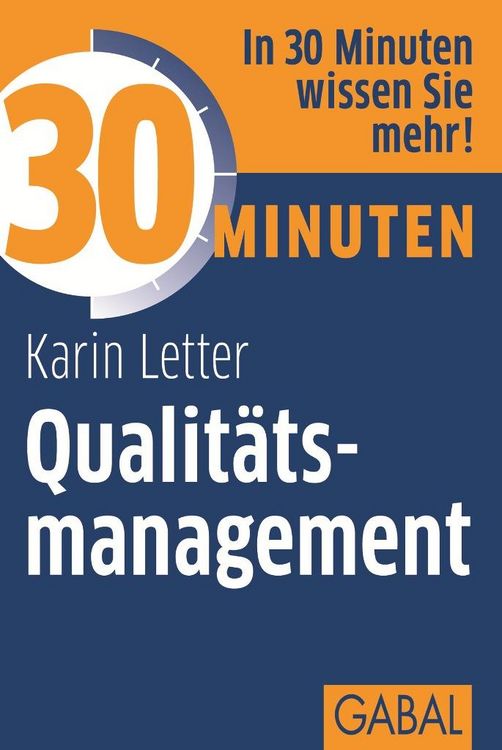 Produktbild: 30 Minuten Qualit&auml;tsmanagement