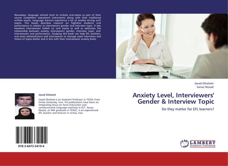 Produktbild: Anxiety Level, Interviewers' Gender & Interview Topic