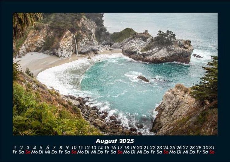 Produktbild: Die Seen der Erde 2025 Fotokalender DIN A5
