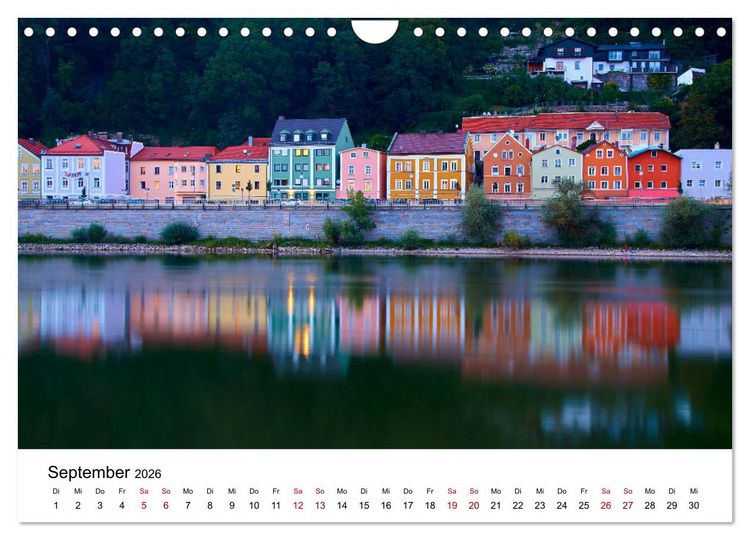 Produktbild: Impressionen aus Passau (Wandkalender 2026 DIN A4 quer), CALVENDO Monatskalender