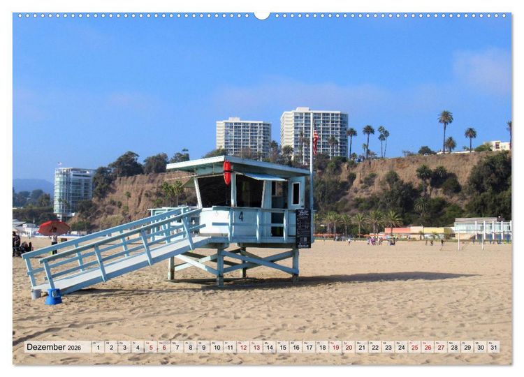 Produktbild: Life-Guard-Houses (Wandkalender 2026 DIN A2 quer), CALVENDO Monatskalender