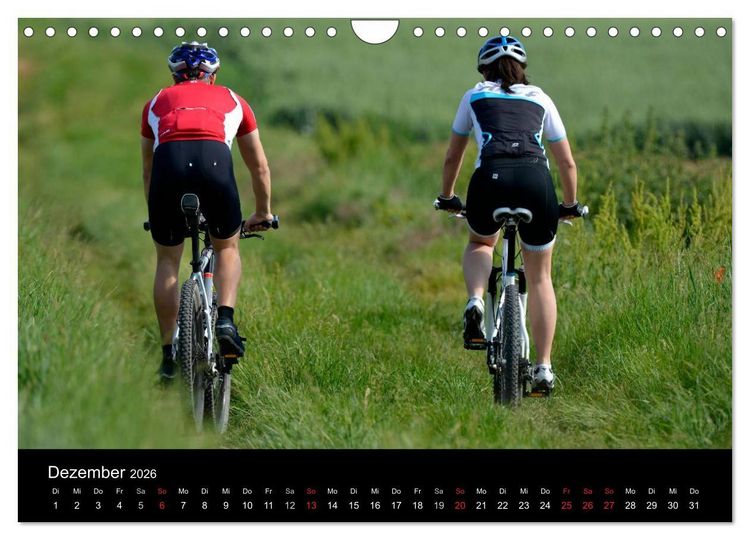 Produktbild: BIKE and FUN (Wandkalender 2026 DIN A4 quer), CALVENDO Monatskalender