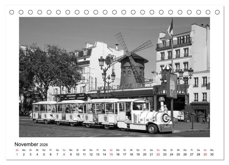 Produktbild: Paris vive la m&eacute;tropole (Tischkalender 2026 DIN A5 quer), CALVENDO Monatskalender