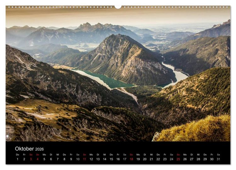 Produktbild: Bergpixel "H&ouml;henrausch und Leidenschaft" (hochwertiger Premium Wandkalender 2026 DIN A2 quer), Kunstdruck in Hochglanz