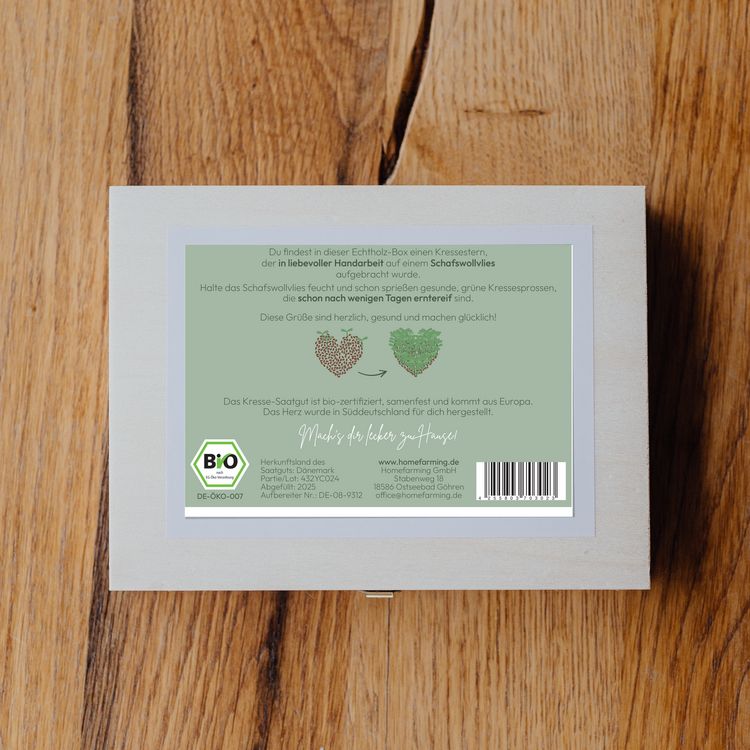 Produktbild: Bio-Kresseherz DANKESCH&Ouml;N