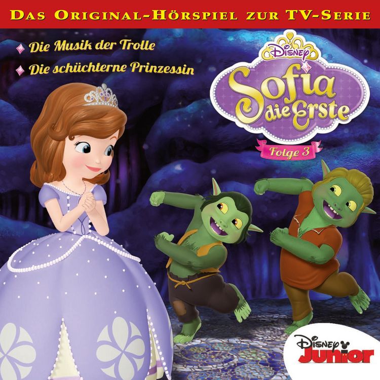 Produktbild: 03: Die Musik der Trolle / Die sch&uuml;chterne Prinzessin (H&ouml;rspiel zur Disney TV-Serie)
