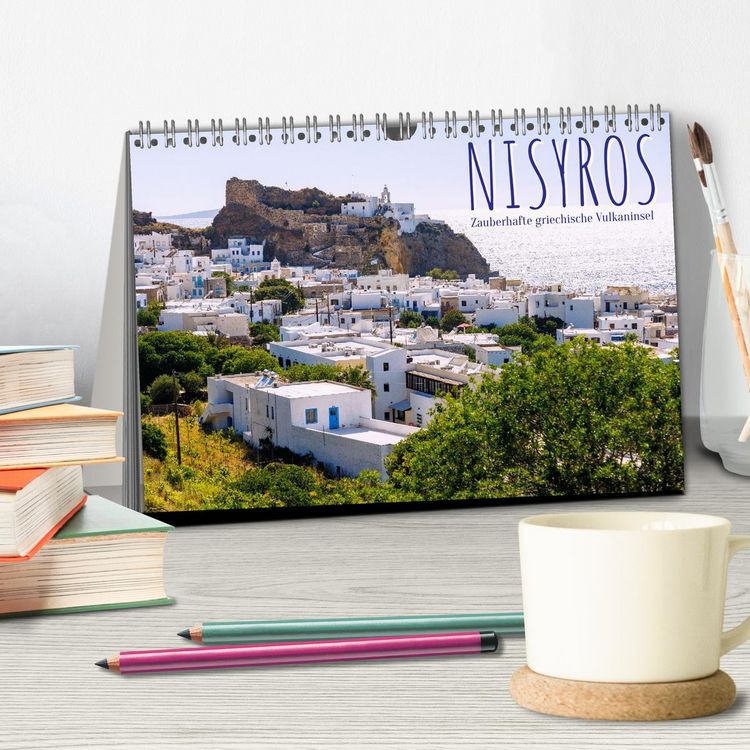 Produktbild: Nisyros. Zauberhafte griechische Vulkaninsel (Tischkalender 2026 DIN A5 quer), CALVENDO Monatskalender