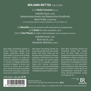 Produktbild: Britten: Violin Concerto,Chamber Works