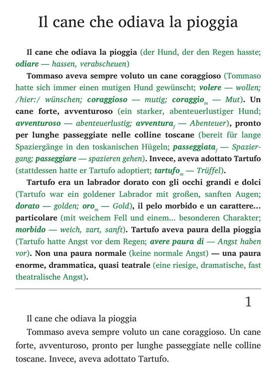 Produktbild: Italienisch lernen mit lustigen Kurzgeschichten (A1-A2) - Storie di cani (+ Audio-CD)