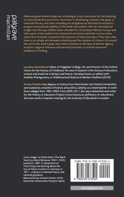 Produktbild: Mass Education and the Limits of State Building, c.1870-1930