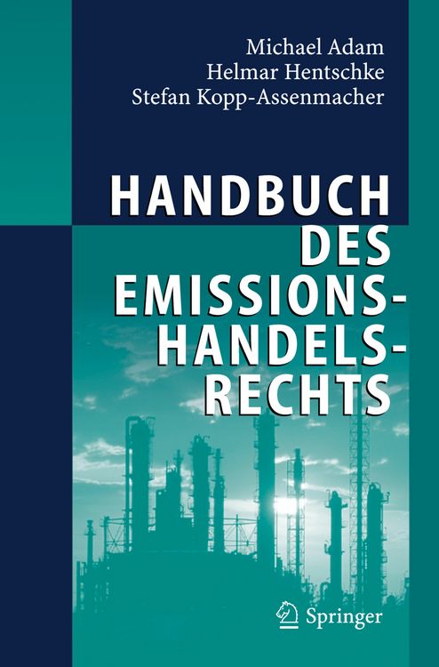 Produktbild: Handbuch des Emissionshandelsrechts
