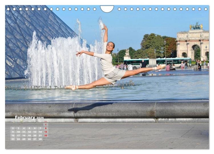 Produktbild: DANCERS IN THE CITY L'Oeil et le Mouvement (Wall Calendar 2026 DIN A4 landscape), CALVENDO 12 Month Wall Calendar