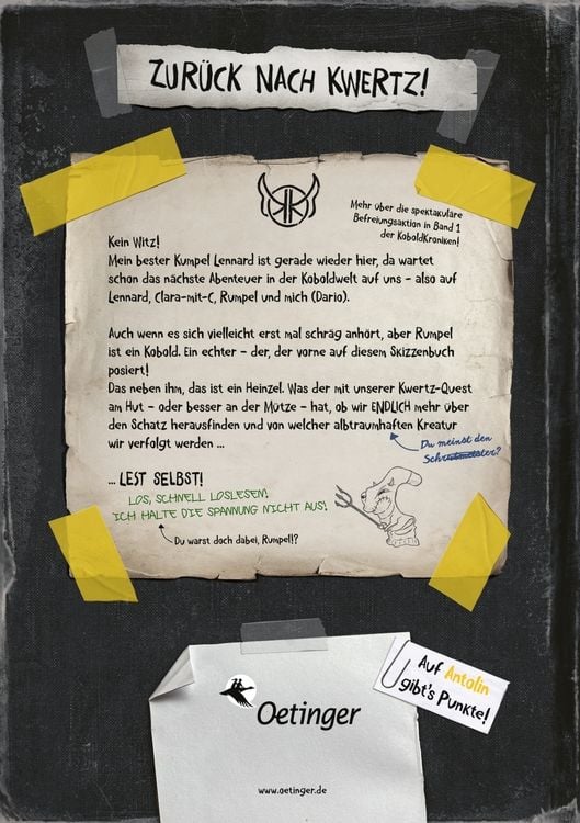 Produktbild: KoboldKroniken 2. Voll verschatzt!