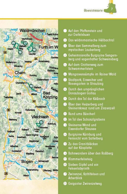 Produktbild: Wanderf&uuml;hrer Straubing &bull; Roding &bull; Cham