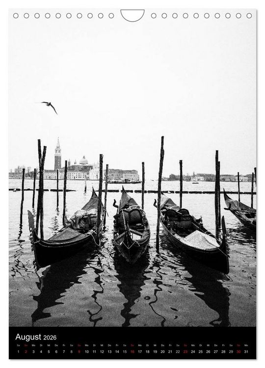 Produktbild: Venedig (Wandkalender 2026 DIN A4 hoch), CALVENDO Monatskalender