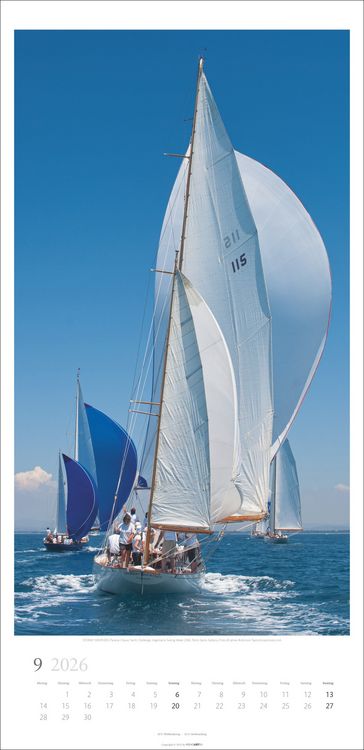 Produktbild: Under Sail Kalender 2026