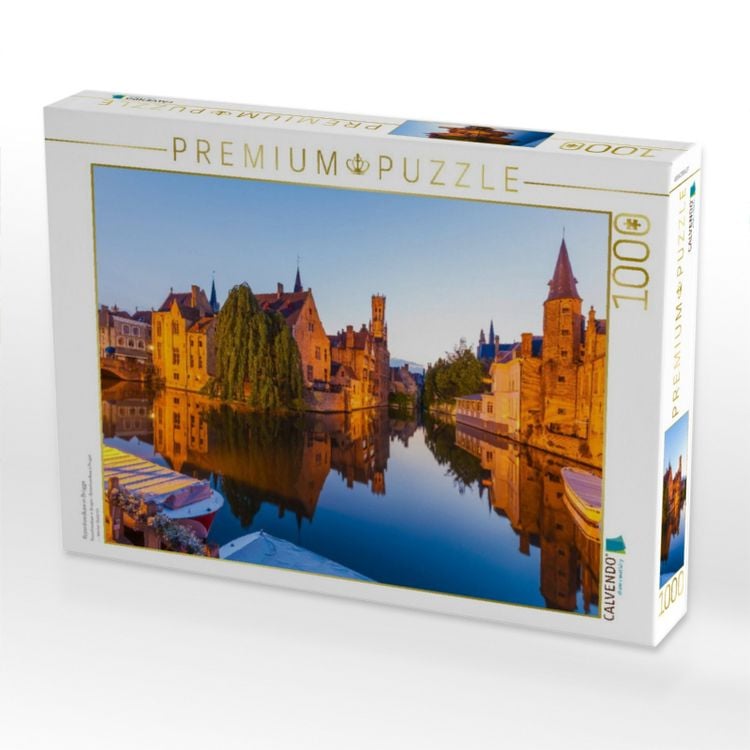 Produktbild: CALVENDO Puzzle Rozenhoedkaai in Br&uuml;gge | 1000 Teile Lege-Gr&ouml;&szlig;e 64x48cm Foto-Puzzle f&uuml;r gl&uuml;ckliche Stunden