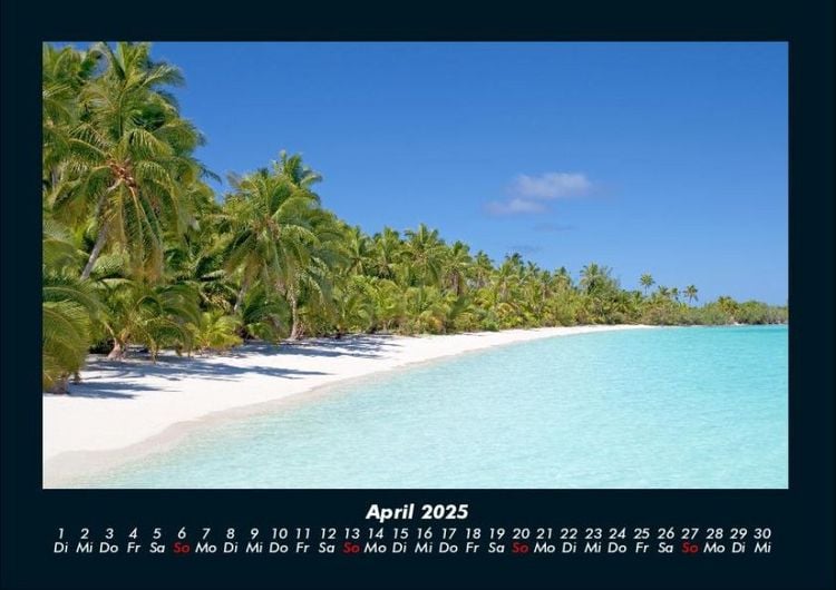 Produktbild: Karibik 2025 Fotokalender DIN A4