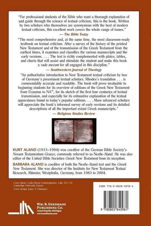 Produktbild: The Text of the New Testament