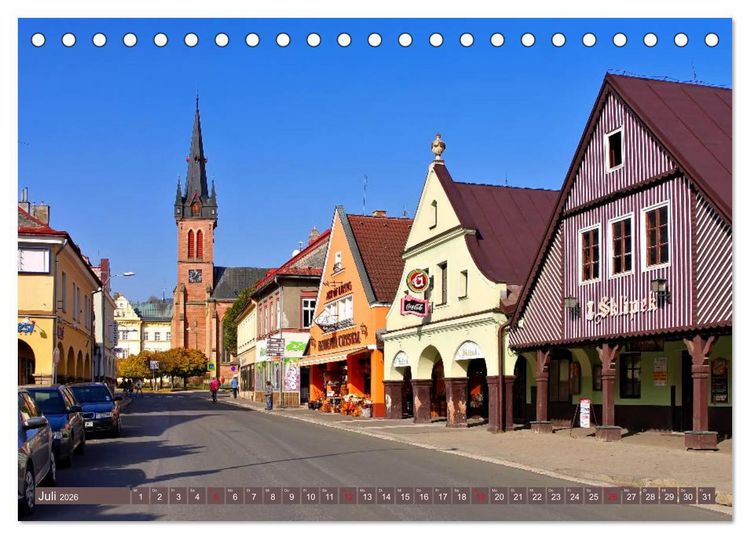 Produktbild: Riesengebirge - Im Land von R&uuml;bezahl (Tischkalender 2026 DIN A5 quer), CALVENDO Monatskalender