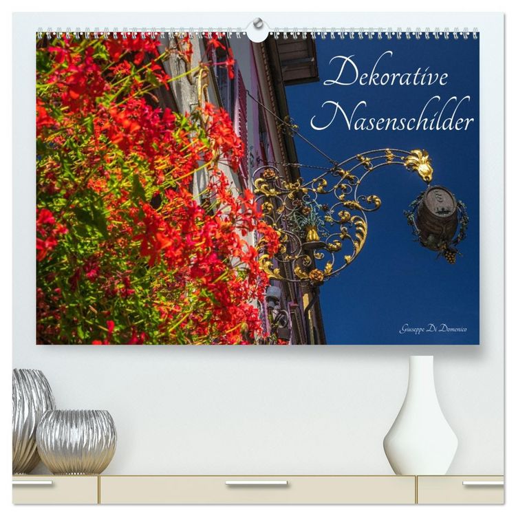 Produktbild: Dekorative Nasenschilder (hochwertiger Premium Wandkalender 2026 DIN A2 quer), Kunstdruck in Hochglanz