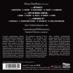 Produktbild: Dutilleux: Tout un monde lointain - Symphony No. 1