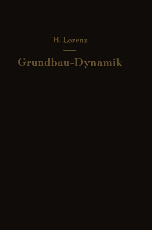 Produktbild: Grundbau &mdash; Dynamik